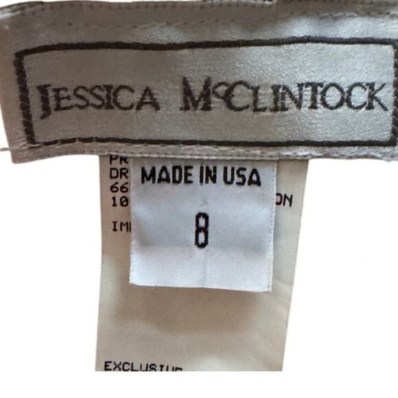 Jessica McClintock Size 8 Women's Gold Lace‎ Dress EUC - Picture 7 of 7